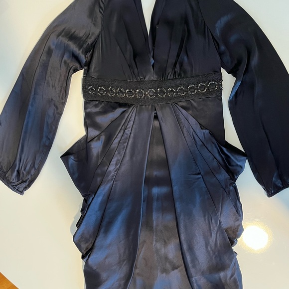 Brunya dress. Swarovski crystal. New with tags.Pure silk - Picture 3 of 5